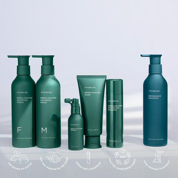 AYUNCHE REBALANCING SHAMPOO AND SERUM SPECIAL SET