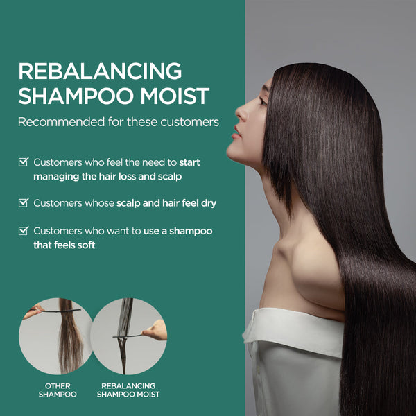 AYUNCHE REBALANCING SHAMPOO MOIST - Amos Professional