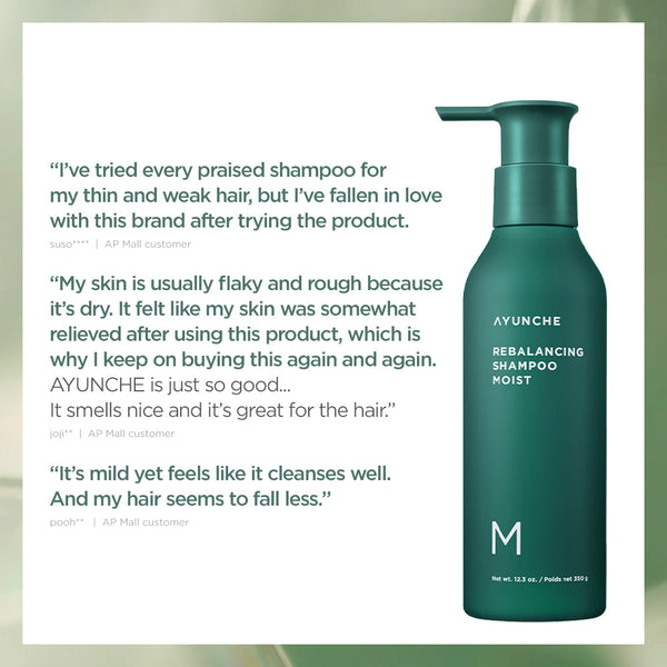 AYUNCHE REBALANCING SHAMPOO MOIST - Amos Professional