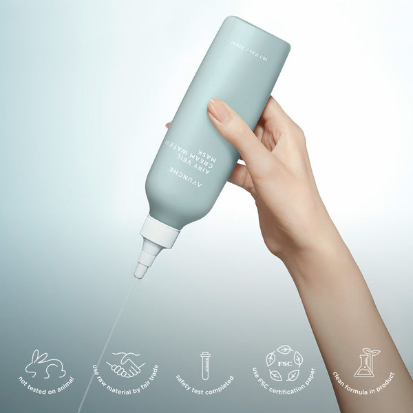 AYUNCHE AIRY VEIL CREAM WATER MASK 300ml - Amos Professional
